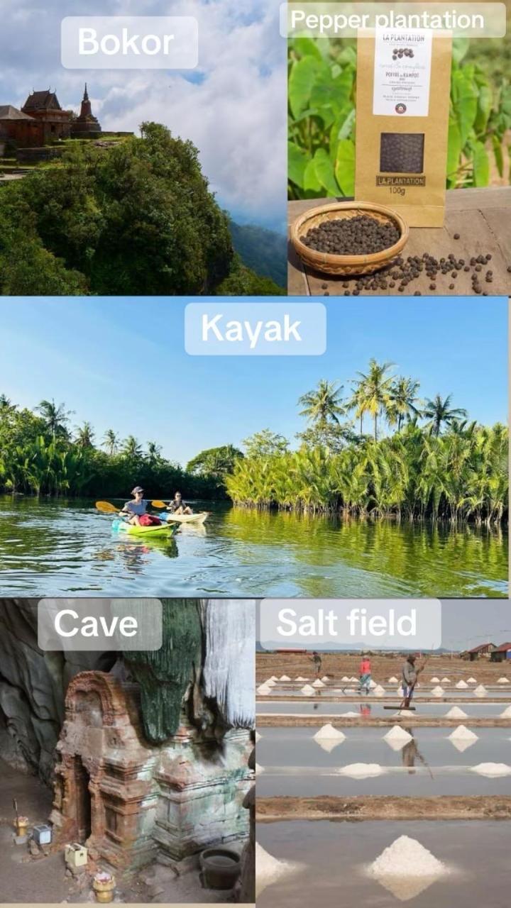 Neakru Guesthouse And Restaurant Kampot Dış mekan fotoğraf